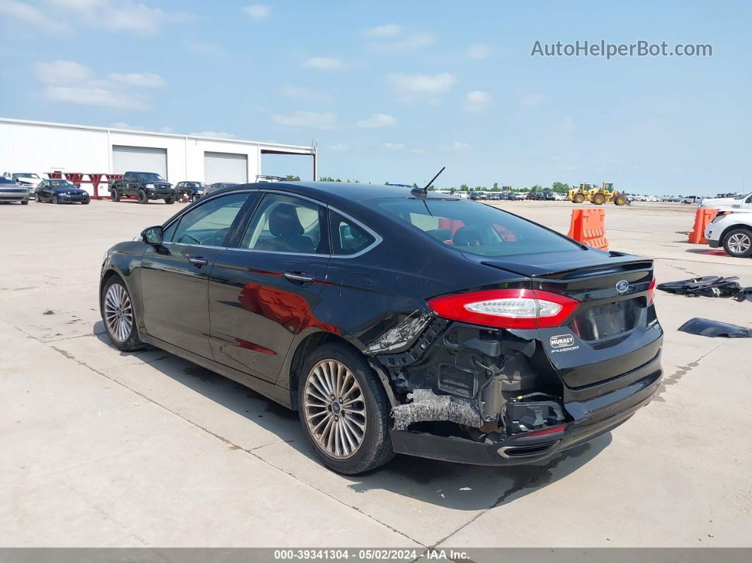 2015 Ford Fusion Titanium Black vin: 3FA6P0K96FR269281