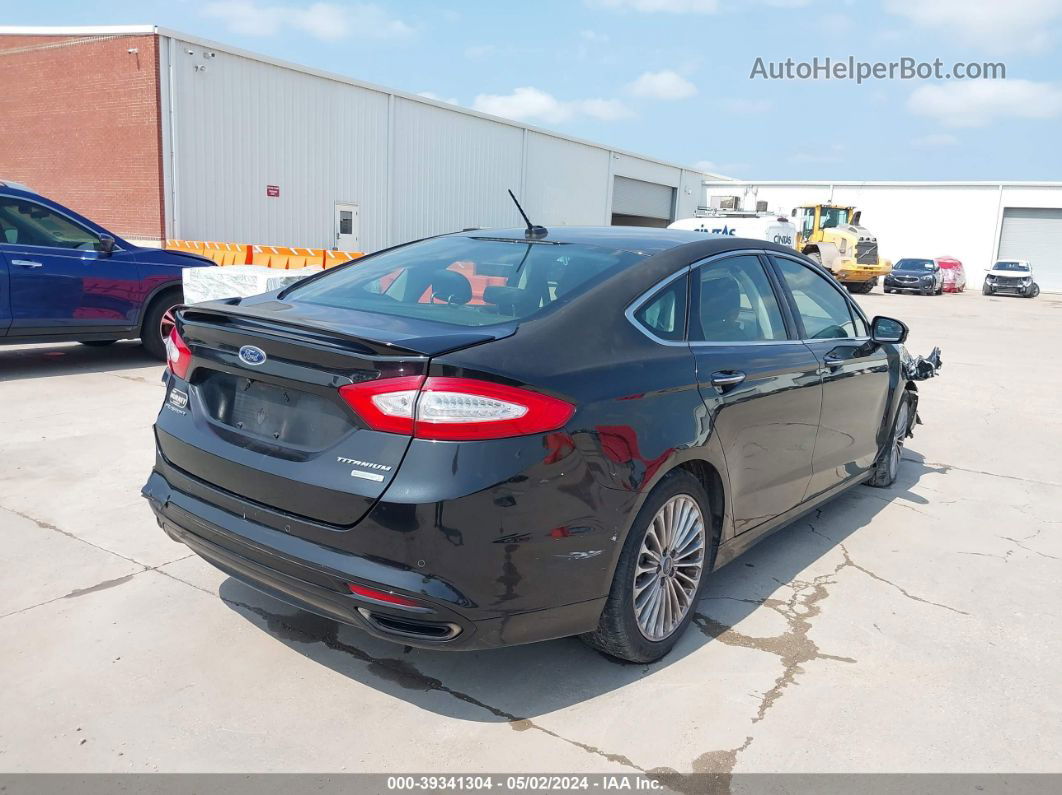 2015 Ford Fusion Titanium Black vin: 3FA6P0K96FR269281