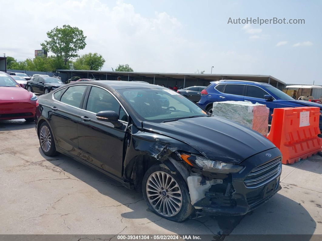 2015 Ford Fusion Titanium Black vin: 3FA6P0K96FR269281