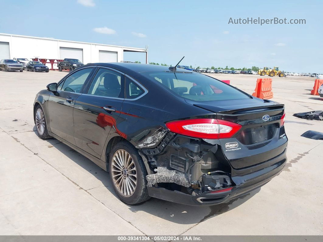 2015 Ford Fusion Titanium Black vin: 3FA6P0K96FR269281