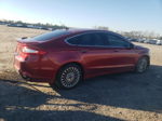 2015 Ford Fusion Titanium Burgundy vin: 3FA6P0K96FR309889