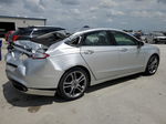 2016 Ford Fusion Titanium Серебряный vin: 3FA6P0K96GR143326