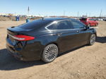 2017 Ford Fusion Titanium Черный vin: 3FA6P0K96HR158880