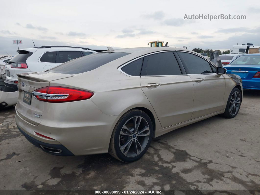 2019 Ford Fusion Titanium Gold vin: 3FA6P0K96KR174763