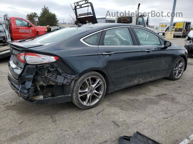 2014 Ford Fusion Titanium Black vin: 3FA6P0K97ER313710