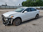 2015 Ford Fusion Titanium Белый vin: 3FA6P0K97FR152731