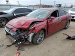 2013 Ford Fusion Titanium Red vin: 3FA6P0K98DR148099