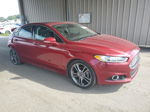 2013 Ford Fusion Titanium Красный vin: 3FA6P0K98DR341949