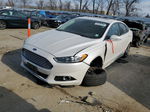 2015 Ford Fusion Titanium White vin: 3FA6P0K98FR104672