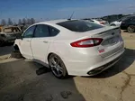 2015 Ford Fusion Titanium White vin: 3FA6P0K98FR104672