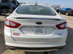 2015 Ford Fusion Titanium White vin: 3FA6P0K98FR104672