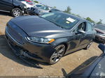 2015 Ford Fusion Titanium Gray vin: 3FA6P0K98FR179839