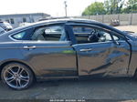 2015 Ford Fusion Titanium Gray vin: 3FA6P0K98FR179839