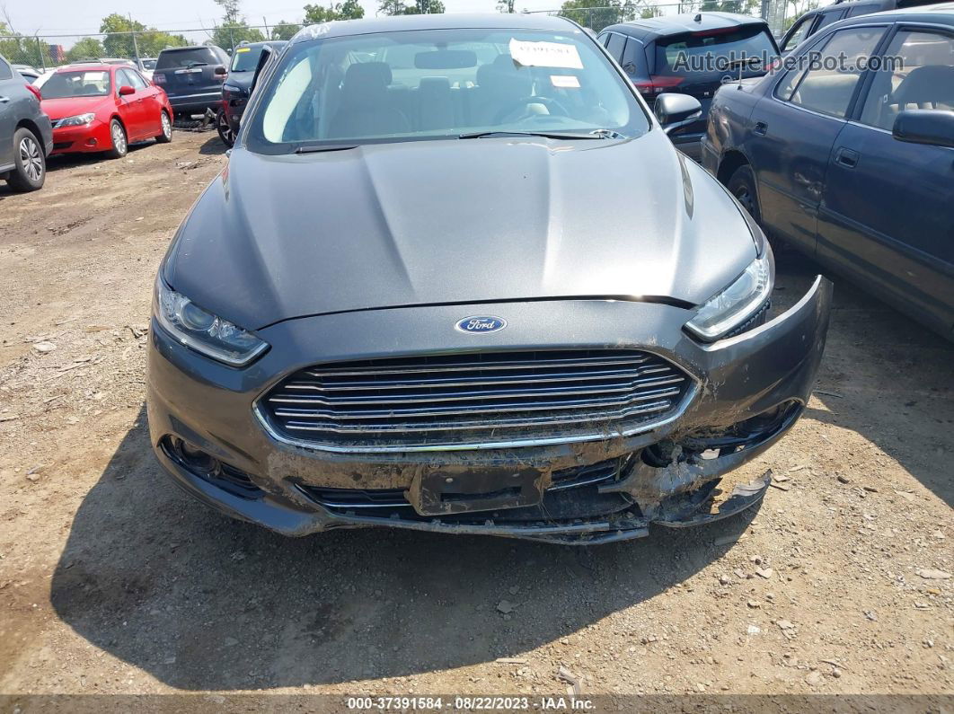 2015 Ford Fusion Titanium Gray vin: 3FA6P0K98FR179839