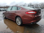 2016 Ford Fusion Titanium Red vin: 3FA6P0K98GR370176