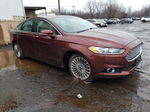 2016 Ford Fusion Titanium Red vin: 3FA6P0K98GR370176