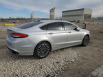 2017 Ford Fusion Titanium Серебряный vin: 3FA6P0K98HR111544