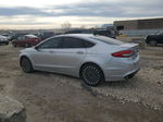 2017 Ford Fusion Titanium Серебряный vin: 3FA6P0K98HR111544