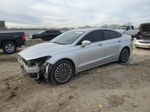 2017 Ford Fusion Titanium Серебряный vin: 3FA6P0K98HR111544