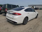 2017 Ford Fusion Titanium White vin: 3FA6P0K98HR131549