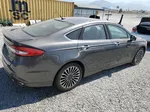 2017 Ford Fusion Titanium Серый vin: 3FA6P0K98HR158881