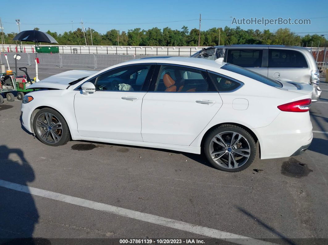 2020 Ford Fusion Titanium Белый vin: 3FA6P0K98LR175933