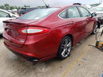 2013 Ford Fusion Titanium Бордовый vin: 3FA6P0K99DR123499