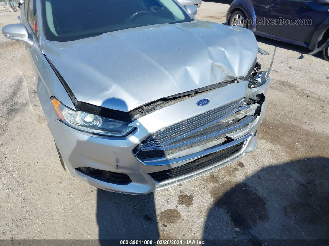 2014 Ford Fusion Titanium Серебряный vin: 3FA6P0K99ER151532