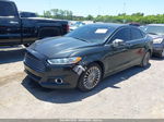 2014 Ford Fusion Titanium Black vin: 3FA6P0K99ER257429