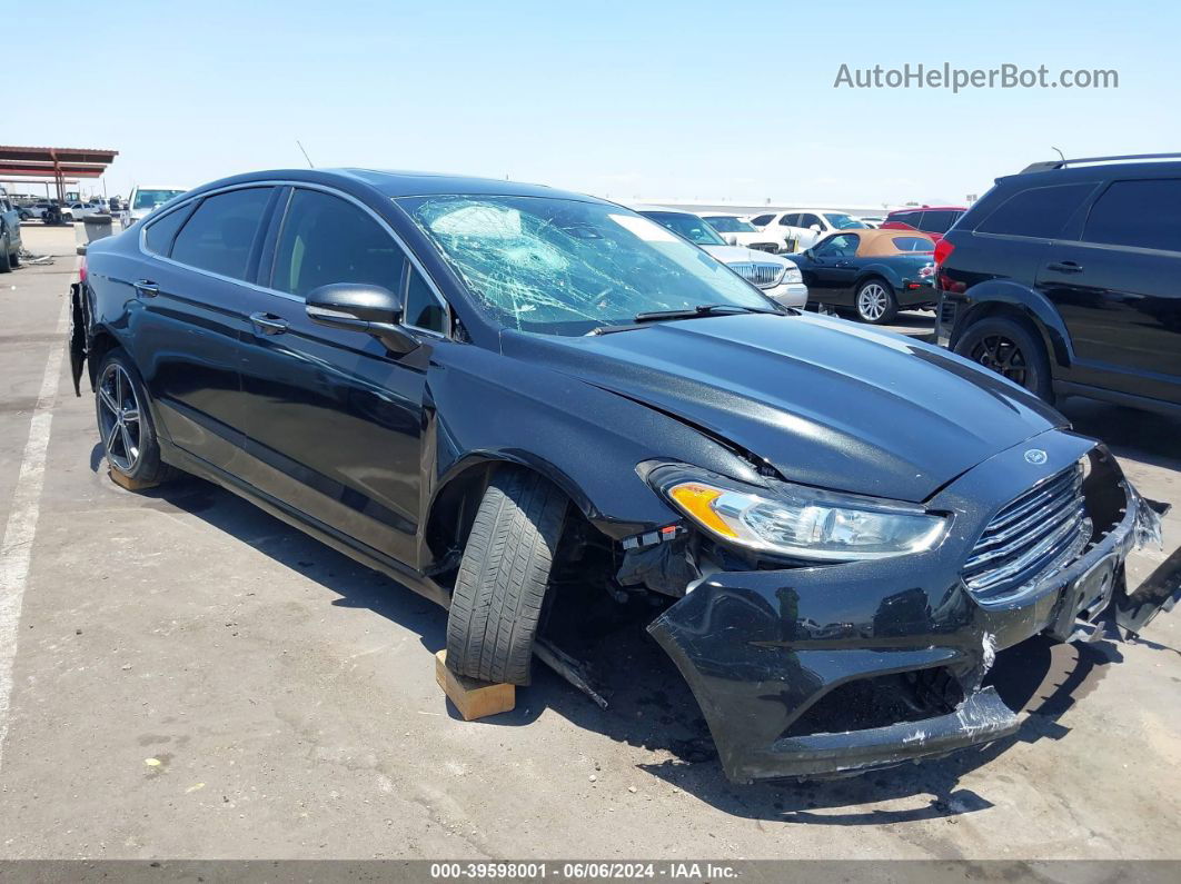 2015 Ford Fusion Titanium Black vin: 3FA6P0K99FR192874