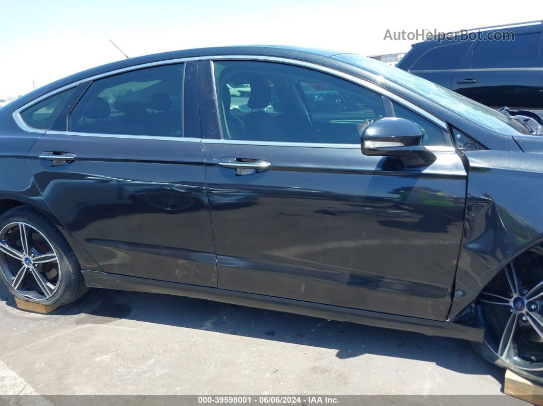 2015 Ford Fusion Titanium Black vin: 3FA6P0K99FR192874