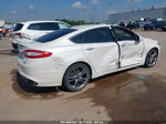 2015 Ford Fusion Titanium White vin: 3FA6P0K99FR263779