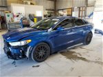 2017 Ford Fusion Titanium Blue vin: 3FA6P0K99HR118132