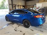 2017 Ford Fusion Titanium Blue vin: 3FA6P0K99HR118132
