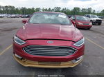 2017 Ford Fusion Titanium Red vin: 3FA6P0K99HR342016