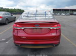 2017 Ford Fusion Titanium Red vin: 3FA6P0K99HR342016