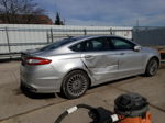 2013 Ford Fusion Titanium Silver vin: 3FA6P0K9XDR183288