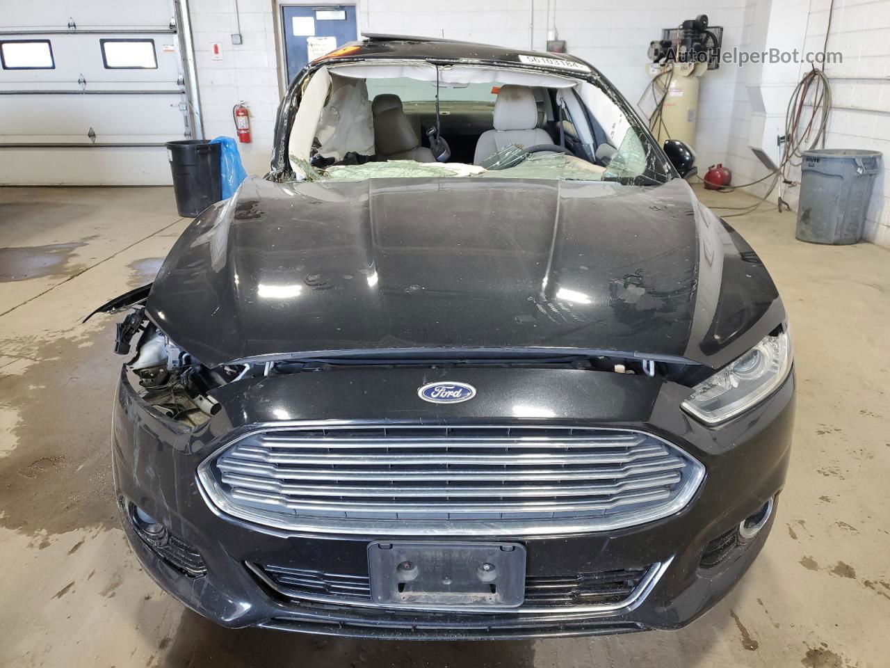 2015 Ford Fusion Titanium Black vin: 3FA6P0K9XFR268778