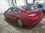 2016 Ford Fusion Titanium Maroon vin: 3FA6P0K9XGR163661