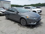 2017 Ford Fusion Titanium Gray vin: 3FA6P0K9XHR168070