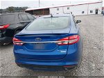 2018 Ford Fusion Titanium Синий vin: 3FA6P0K9XJR111986