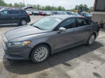 2013 Ford Fusion Se Hybrid Gray vin: 3FA6P0LU0DR299425