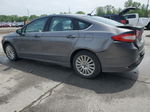 2013 Ford Fusion Se Hybrid Gray vin: 3FA6P0LU0DR299425