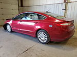 2013 Ford Fusion Se Hybrid Red vin: 3FA6P0LU0DR301707