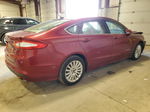 2013 Ford Fusion Se Hybrid Red vin: 3FA6P0LU0DR301707