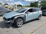 2014 Ford Fusion Se Hybrid Blue vin: 3FA6P0LU0ER227951