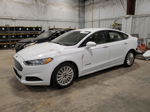 2016 Ford Fusion Se Hybrid White vin: 3FA6P0LU0GR103083