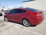 2017 Ford Fusion Se Hybrid Red vin: 3FA6P0LU0HR231146