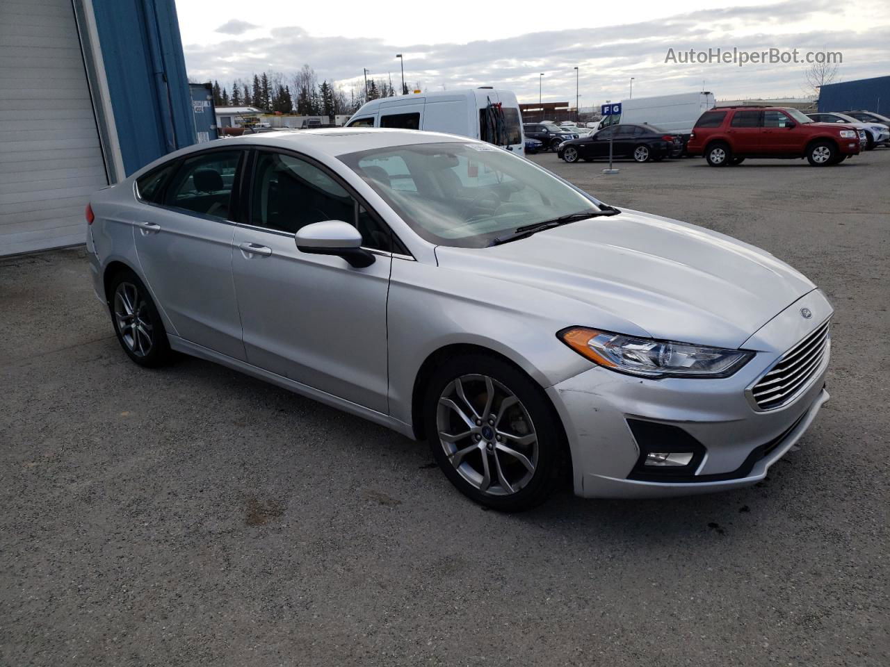 2017 Ford Fusion Se Hybrid Silver vin: 3FA6P0LU0HR325155