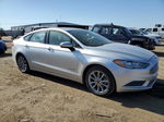 2017 Ford Fusion Se Hybrid Silver vin: 3FA6P0LU0HR381368